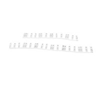 Luocute Autocollants Amovibles pour Touches de Piano, étiquettes Lumineuses en Silicone pour Notes de Clavier avec Couvercle Anti-poussière, Protection de Piano Réutilisable et Non (BLACK)