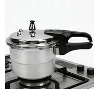 Luocute Autocuiseur, Marmite Haute Pression en Alliage D'aluminium 3L avec Conception Antidéflagrante, Grande capacité pour Cuisinière à Gaz Cuisinière à Induction électrique