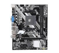 Luocute B550M-K Board Mother, AM4 CPU Socket, DDR4 à Double Canal, M ATX DDR4, Maximum 64 Go, HD VGA Gaming Compatible Board Board avec Fonctionnalités de Bios de fonctionnalité