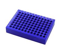 Luocute Bloc de Refroidissement PCR 96 Puits, avec Marquages gravés (0,2 ml 96 trous)