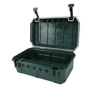 Luocute Boîtier électrique Extérieur, Couvercle de Rallonge de Grande capacité étanche IP54 avec 5 Ports D'entrée de Câble, pour Multiprise, Lumières de Vacances et Décorations (GREEN)