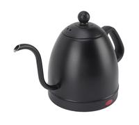 Luocute Bouilloire électrique à Col de Cygne, 800 Ml 1000 W à Chauffage Rapide en Acier Inoxydable 304 avec Arrêt Automatique et Protection contre L'ébullition Sèche, pour thé à la