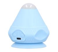 Luocute Boule de Massage Montable, Outil de Massage Vibrant et Chauffant avec Ventouse pour Soulager les Tissus Profonds du Cou, du Dos et des épaules, 2 Réglages de Température (BLUE)