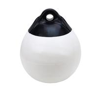 Luocute Boule de Pare-Chocs de Bateau, Bouée de Pare-Chocs Marin PVC Round Gonflable pour Les Canoës à Voile aux Canots de 3,8 Mm D'épaisseur (A30)