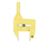 Luocute -boussole, Outil de Circulaire Rond avec Rail Coulissant à Deux étages et Couvercle de sécurité Mobile pour Couper un Rayon de 1,5 à 50 Mm