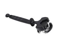Luocute Brosse de Nettoyage de Machine, Outil de Nettoyage de Machine à café Semi-automatique de 58 Mm avec Nylon Détachable à 360 Degrés, pour Joint de Culasse de Groupe et écran de