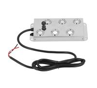 Luocute Brouillard Ultrasonique pour Étang Acier Inoxydable 6 Têtes | Sortie de brume puissante, construction en acier 304 durable, performances silencieuses.