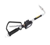 Luocute Buse de Soupape de Commande D' Numérique avec Débitmètre, Distributeur de Pistolet à Pneumatique avec Entrée NPT de 15 Mm et Affichage Numérique, pour Moteur à (Tube souple)