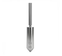 Luocute Buse Intégrée en Acier trempé, Hotend Tête D' à Changement Rapide, 2 Pièces 0,4 Mm for Imprimante 3D Combo, Conception Monobloc Résistante à L'usure pour Haute Vitesse