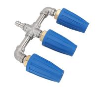 Luocute Buse Turbo Triple, Buse Rotative à Prise Rapide de 1/4 Pouce, 4 000 Psi, pour Nettoyeur Haute Pression, Idéale pour Le Nettoyage des Routes, des Jardins et des Voitures.