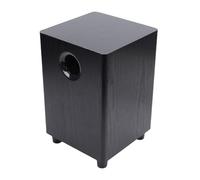 Luocute Caisson de Basses Passif de 6,5 Pouces, Puissance de Sortie élevée de 100 W avec Basses Profondes et Boîtier en MDF, Filtre Passe-Bas au Sol pour Cinéma Maison et Studio