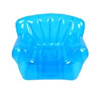 Luocute Canapé Gonflable, Chaise Gonflable en PVC Transparent (Blue)