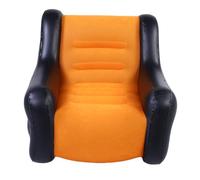 Luocute Canapé Gonflable, Chaise Gonflable Portable avec de Flocage Douce pour Une Utilisation Intérieure et Extérieure, Camping, Pique-Nique, Matériau PVC Haute Résistance Résistant à