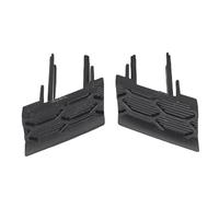 Luocute Capeur de Couvercle de Lampe de Tête de Phare, 2 PCS Couvre-rondelle de Phase de Tête de Secoue Gauche Protection Effective à Droite Améliore L'apparence 68223016AA 68223017AA