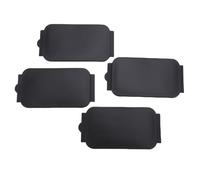 Luocute Capuchons de Rail de Lit de Camion, Insert de Rail de Lit en Plastique ABS, Couvercle de Poche de Remplacement avec Conception Scellée pour 250 350 2017 2024, FL3Z99290D90AB,