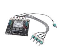 Luocute Carte D'amplificateur de Puissance, 2.1 Canaux 160 W X 2 220 W, Puce TDA7498E, Amplificateurs de Composants Audio avec Entrées BT 5.0 AUX USB APP, pour Haut-parleurs Audio