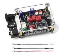 Luocute Carte de Décodeur Audio, Portable sans Perte BT 5.1 QCC5125 APTX LDAC avec Antenne Intégrée, Boîtier en Acrylique, Sortie I2S, pour Haut-parleurs sans Fil, Système Audio de