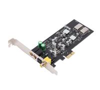 Luocute Carte Son PCIE, HiFi Professionnel avec Deux DAC et Pilotes de Casque, DAC ES9018K2M, Contrôleur Principal CM108AH, Son Stéréo 3D, pour OS X