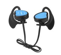 Luocute Casque de Natation, écouteurs sans Fil 5.4 étanches IPX8 avec 32 Go de Mémoire et Réduction du Bruit, pour la Plongée, la Course à Pied, Le Surf, Le Yoga (Blue)