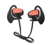 Luocute Casque de Natation, écouteurs sans Fil 5.4 étanches IPX8 avec 32 Go de Mémoire et Réduction du Bruit, pour la Plongée, la Course à Pied, Le Surf, Le Yoga (Orange)