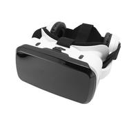 Luocute Casque VR, Lunettes de réalité Virtuelle 3D avec Lentilles Bloquant la Lumière Bleue pour Téléphones de 5,5 à 7,2 Pouces, écouteurs Bluetooth Intégrés, pour Les Utilisateu