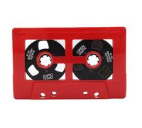 Luocute Cassette Vierge en Métal, 50 Minutes Double Face avec Coque ABS et Bobines Plaquées en Alliage D'aluminium coloré, pour L'enregistrement de Musique et Le Mixage Audio