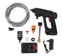 Luocute Cerce-casse-cache, Laveuse de lave-là, 900 Psine de Pression Portable, 6 Modes Outils Légers Réglables avec Buse 6 en 1, Lavette de Voiture à Pression Portable pour Voiture/Cour (Prise UE)