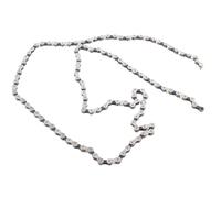 Luocute Chaine de Vélo Universelle, 6 7 8 Vitesses, Acier, pour Vélos de | Remplacement de chaîne de cycle, métal, 316g, pour 18 21 24 vitesses, vélos électriques pliants, résistant à l\'usure