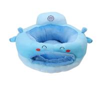 Luocute Chaise Assise pour bébé, canapé de Siège de Soutien pour bébé en Peluche Douce en Forme D'animal de Dessin animé pour Soutien du Dos du Nourrisson avec un Design Ergonomique (style 1)