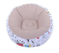 Luocute Chaise de Sac de Haricot Gonflable Doodle Motif PVC affluqué Boule Portable Confort Soutien Ergonomique pour Le Salon Chambre Lecture Film Camping