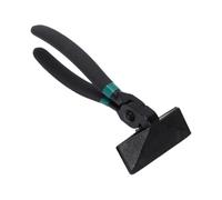 Luocute Charnière à Main pour Tôle, Mâchoire 3 Pouces, Plieuse à 45 Degrés | Acier Lourd de 8 Pouces, Poignée Antidérapante Ergonomique, Mâchoires Parallèles pour Pliages , Mécanisme Pliant Compact