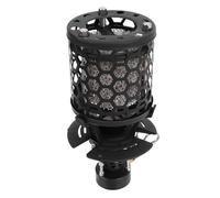 Luocute Chauffage de Camping Portable, Mini Poêle Chauffant avec Puissance de Feu Réglable et Métal de Rétention de Chaleur pour Camping en Plein Air, Pêche, Randonnée