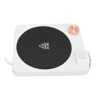 Luocute Chauffe-Tasse électrique à 9 Réglages de Température, avec Arrêt Automatique, Minuterie de 2 à 12 Heures, pour Bureau, café, thé, Lait, Boisson (Prise UE 220V)