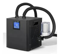 Luocute Chiller en Eau de Bain de Glace 1/3, Système de Refroidissement de Bain de Glace Kit de Refroidissement de Bain de Glace pour Baignoire avec écran (Plug UE 220V)