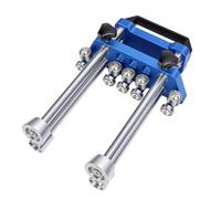 Luocute Cintreuse à Rouleaux de Tôle, Cintreuse de Métal à 2 Stations 0-100 Degrés