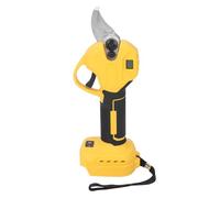 Luocute Cisaillements D'élagage électriques, Formulation sans Fil avec Lame SK5, Diamètre de Coupe de 25 Mm, écran LCD, 4000mAh pour Le Coupe-Branche D'arborescence avec (Prise UE)