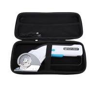 Luocute Ciseaux électriques sans Fil, Coupe-Tissu Rotatif Robuste et Rechargeable avec Lumière LED et Verrouillage de sécurité, Coupe-câble Métallique pour Cuir, Carton, Tapis, Tissu,