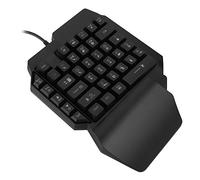Luocute Clavier de Jeu à Une Main pour PUBG avec éclairage RGB, 39 Touches | Clavier de jeu filaire USB pour gaucher, compatible avec les simulateurs PUBG et grand public, touches anti-ghosting