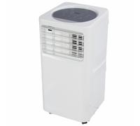 Luocute Climatiseur Portable, Conception Mobile Légère Tout-en-un avec Fonction de Drainage Zéro pour Camping-car, Cuisine, Chambre à Coucher, Bureau (Prise UE 1,5P 220V)