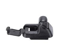 Luocute Clips de Pare-Soleil, Support de Crochet, Support de Remplacement en Plastique Noir pour 2011-2018 2007-2015 2011-2018 OEM 4L0859562 4L0859561, Accessoires de Visière