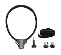 Luocute Collier de Caméra d'action, Support de Vue à la Première Personne Mains Libres avec Sangle de Poitrine, Libération Rapide pour Les Appareils Photo Panoramiques X4 X5, Plus