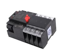 Luocute Commutateur de Transfert Automatique à Double Puissance, 100 A 4P ATS avec Commutation Milliseconde pour Générateur Domestique, monté sur Rail Din, Flammes PC 50 60 Hz,