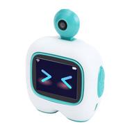Luocute Compagnon Robot AI avec Caméra 2MP pour Un Jeu Interactif (Green) | Écran 2 Pouces, Coque en Silicone Souple, Chat Vocal, Plus de 40 Timbres Vocaux, connectivité WiFi, Prise en Charge des