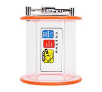 Luocute Corps de Polissage de Bijoux en Verre, Facile à Installer et à Nettoyer avec Rotation Automatique Bidirectionnelle Pendant 0 à 60 Minutes, Accessoires de Polissage de Bijoux