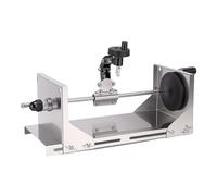 Luocute Coupe-bouteille en Verre, Outil de Coupe de Bricolage amélioré avec Plaque Supérieure Réglable de 105 à 325 Mm et Lame en Carbure, pour Bouteilles Rondes et Carrées de Vin, de