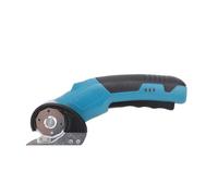 Luocute Coupe-carton sans Fil, Ciseaux électriques 3,6 V pour Tapis, Cuir et Tissu, avec Lumière LED, Outil de Coupe Rotatif à Faible Bruit pour Bricolage, Artisanat, Usage Industriel