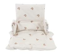 Luocute Coussin de Siège de Chaise Haute, Coussin de Chaise de Salle à Manger pour Enfants avec Ceinture de sécurité et Sangles pour Enfants, Convient à la Plupart des Chaises de Salle à (Style 3)