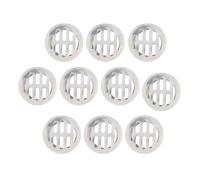 Luocute Couvercle de Siphon de Sol en Acier Inoxydable, Crépine de Vidange Anti-colmatage Ronde de Grand Diamètre avec Angle D'inclinaison Réglable, pour Cuisine, Salle de Bain, Jardin