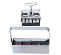 Luocute Créateur de Blocs de Sol, Outil de Blocage de Sol de Sol Tendu à la Main épaissie pour Un Système Racinaire Plus Sain avec 3 Types D'épingles de Graines pour la Plantation de