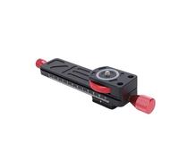 Luocute Curseur de Photographie Macro, Outil D'empilage de Mise au Point Professionnel en Alliage D'aluminium avec Vis de 1/4 Pouce et Rainure en Queue d'aronde, pour Appareils Photo